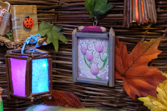 “Soft Heart”: Convallaria majalis 'Rosea' (Pink Lily of the Valley) in Silver