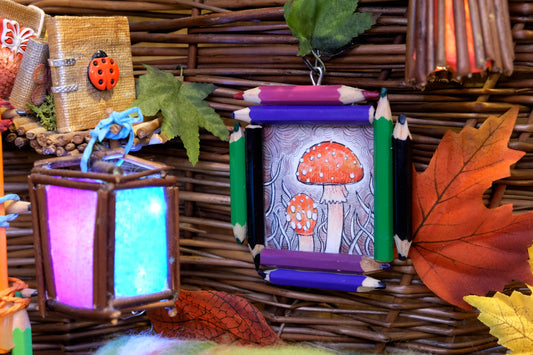 Amanita Muscaria Baby Silver In Miniature Home