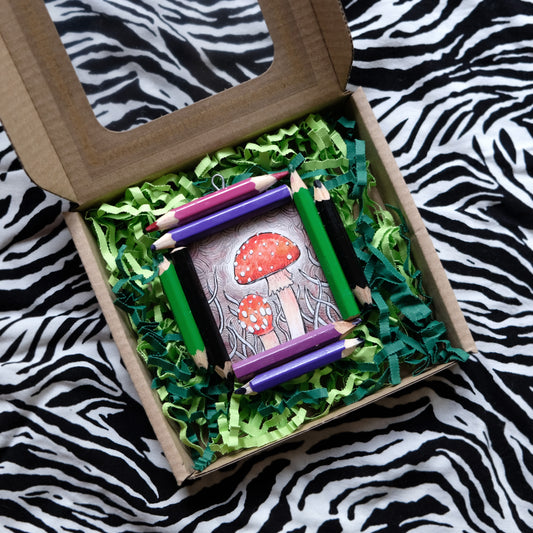 Amanita Muscaria Baby Silver Packaging