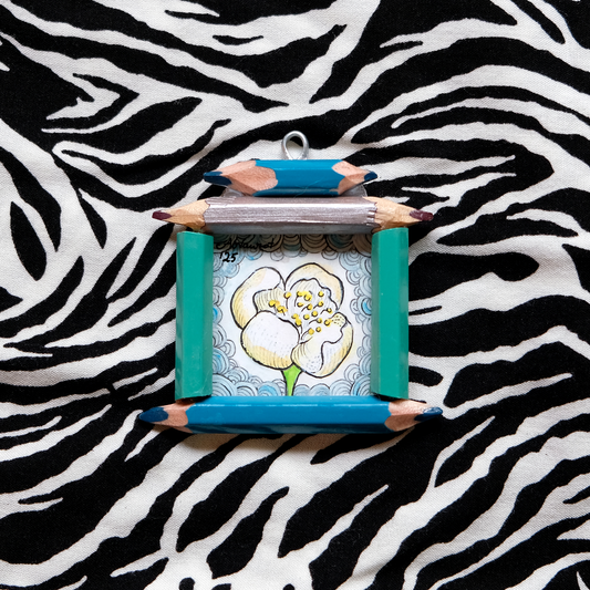 “The Bright Bloom”: Philadelphus (Mock-Orange) in Blue