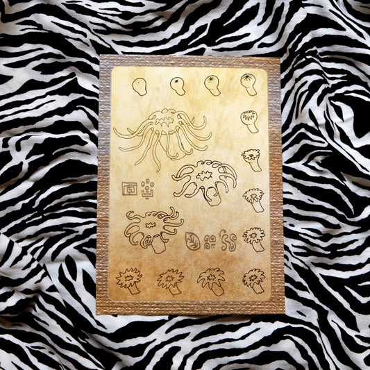 "The Magical World of the Quirky Owl" Postcard No. 2